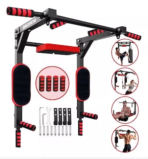 Foto 3 | Foto 3 | Barra 8en1 Dominadas Multifuncional Modelo Rojo