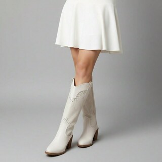 Foto 4 | Foto 4 | Botas Vaqueras Maquech 7580 Latte Dama