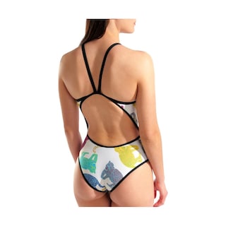 Foto 5 | Foto 5 | Traje De Baño Arena Psychedelic In The Wild Para Mujer Blanco