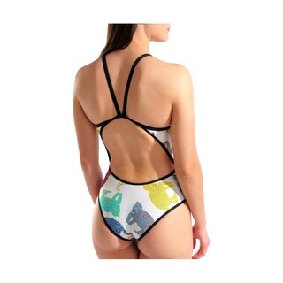 Foto 5 | Foto 5 | Traje De Baño Arena Psychedelic In The Wild Para Mujer Blanco