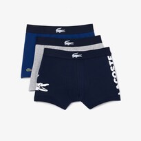 Bóxer Lacoste Trunk 3 Piezas para Hombre