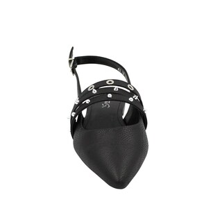 Foto 3 | Foto 3 | Balerina Destalonada Puntal Con Triple Tira Con Aplicaciones Metálicas Senties Marlen