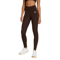 Mallas con Bolsillo Optimé Essentials Adidas Café para Mujer