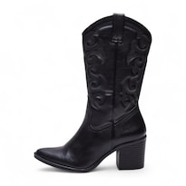 Botas Vaqueras Suzy Love 6004 Negro Dama