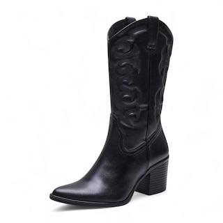 Foto 3 | Foto 3 | Botas Vaqueras Suzy Love 6004 Negro Dama