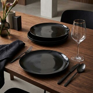 Foto 3 | Foto 3 | Plato Diwali De Opal Extendido Negro 4 Piezas