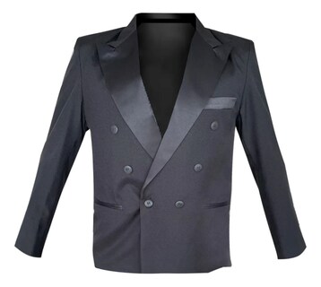 Foto 4 | Foto 4 | Smoking Peppermint Traje Cruzado Niño-juvenil Negro 2 Pzas. Para Fiesta O Ceremonia