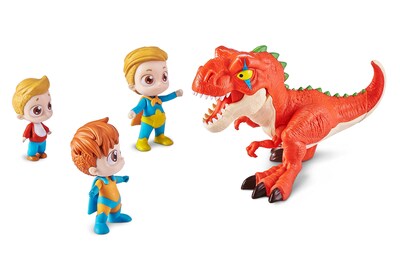 Foto 4 | Foto 4 | Huevo Sorpresa Zuru Vlad Y Niki Ataque Del Dino Superhéroe Con Más De 20 Sorpresas - Venta Internacional.