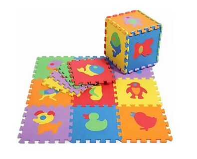 Foto 3 | Foto 3 | 10 Piezas Para Piso Foamy Tapete Didáctico Letras Multicolor