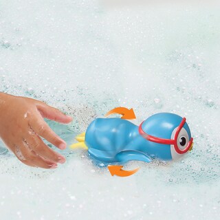 Foto 3 | Foto 3 | Juguete De Baño Munchkin Wind Up Swimming Penguin Baby Blue - Venta Internacional.