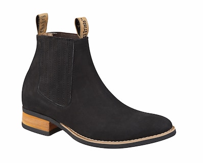 Foto 1 | Foto 1 | Botines Vaqueros Golden Shoes 0048 Negro Nobuck