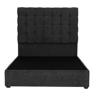 Foto 1 | Foto 1 | Cabecera Trinity Slip Color Black Queen Size + Base Cama