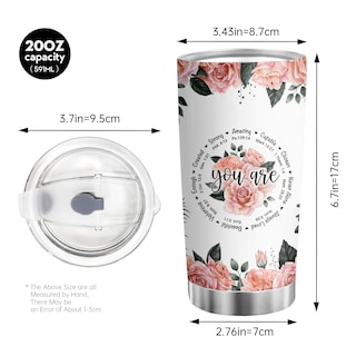 Foto 2 | Foto 2 | Taza De Café Tumbler Oasisdream De Acero Inoxidable 600 Ml - Venta Internacional.