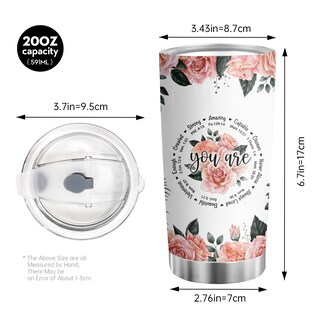 Foto 2 | Foto 2 | Taza De Café Tumbler Oasisdream De Acero Inoxidable 600 Ml