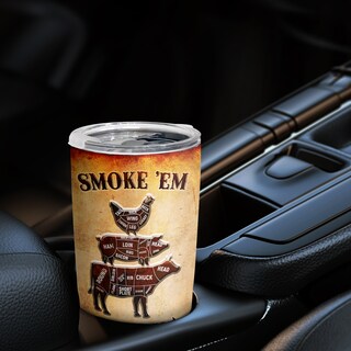 Foto 3 | Foto 3 | Taza Tumbler Oasisdream De Acero Inoxidable De 600 Ml Con Estampado De Cerdo - Venta Internacional.