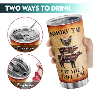 Foto 5 | Foto 5 | Taza Tumbler Oasisdream De Acero Inoxidable De 600 Ml Con Estampado De Cerdo - Venta Internacional.