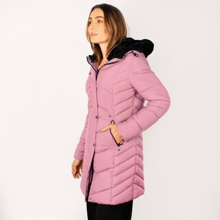 Foto 5 | Foto 5 | Chamarra Larga Capitonada Greenlander Púrpura para Mujer