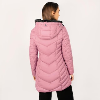 Foto 8 | Foto 8 | Chamarra Larga Capitonada Greenlander Púrpura para Mujer