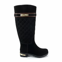 Bota De Lluvia Para Dama 1511 Durazno Negro Ulän