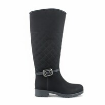 Bota De Lluvia Para Dama 4534 Durazno Negro Ulän