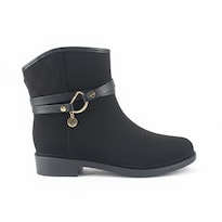 Bota De Lluvia Para Dama 7548 Durazno Negro Ulän
