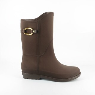 Foto 1 | Foto 1 | Bota De Lluvia Para Dama 4539 Durazno Cafe Ulän