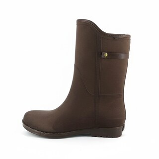 Foto 4 | Foto 4 | Bota De Lluvia Para Dama 4539 Durazno Cafe Ulän