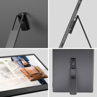 Foto 7 | Foto 7 | Msi Pro Mp161 E2 Monitor Portátil 15.6 Pulgadas Fhd Ips 1080p Usb Tipo C Mini-hdmi Altavoces Int