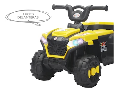 Foto 4 | Foto 4 | Cuatrimoto Eléctrica Para Niños Dodo Kids Bdm803 Batería 6v Amarillo