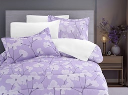 Edredón Dalfiori Cindel Lila Individual