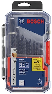Foto 1 | Foto 1 | Juego de Brocas Bosch BL21A de 21 Piezas de Metal con Funda - Venta Internacional