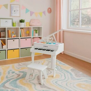 Foto 2 | Foto 2 | Mi Primer Piano J'adore 72 X50 Cm Piano Infantil De Madera + Asiento Edad 2-4 Años