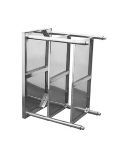 Foto 4 | Foto 4 | Mesa Isla Doble 110x50 Mindejal Mesaid115 Acero Inoxidable Con Doble Entrepaño