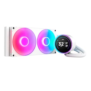 Foto 1 | Foto 1 | Enfriamiento Liquido Nzxt Kraken Elite 280v2 Rgb Con Pantalla Led Color Blanco