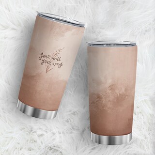 Foto 1 | Foto 1 | Taza De Viaje Oasisdream Vaso De Acero Inoxidable 600 Ml Con Tapa