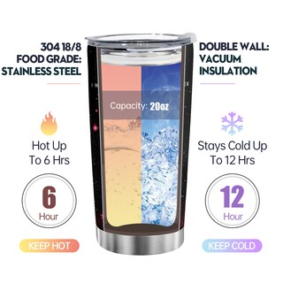 Foto 3 | Foto 3 | Taza De Viaje Oasisdream Vaso De Acero Inoxidable 600 Ml - Venta Internacional.