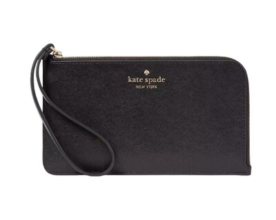 Foto 1 | Foto 1 | Monedero Kate Spade Lucy Medium L-zip Wristlet Kd546 Negro