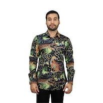 Camisa Caballero Rhl10713 Para Hombre