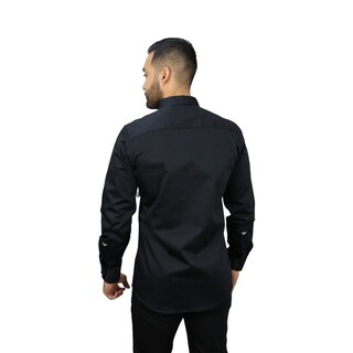 Foto 2 | Foto 2 | Camisa Platini Tkl10847 Black Para Hombre