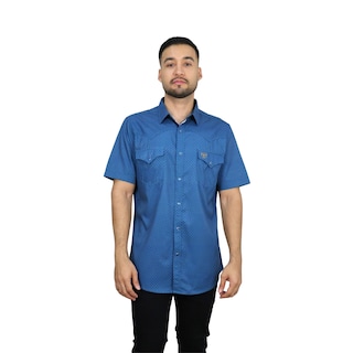 Foto 1 | Foto 1 | Camisa Platini Pgw10653 Blue Para Hombre