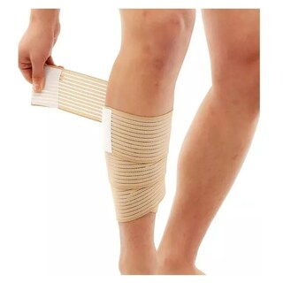 Foto 4 | Foto 4 | Rodillera Belug Elastica Vendas 2 Par Bandas Deportiva Rodilla Gym Amarillo