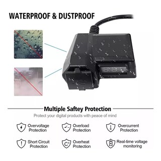 Foto 4 | Foto 4 | Cargador De Celular Lab.g Usb Con Pantalla De Voltaje Para Moto