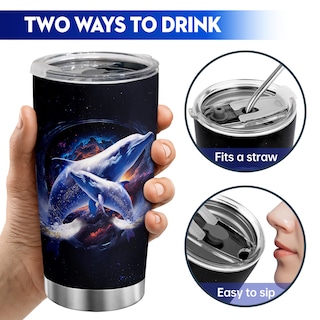 Foto 5 | Foto 5 | Taza De Café Tumbler Oasisdream De Acero Inoxidable 600 Ml - Venta Internacional.