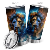 Vaso Oasisdream De Acero Inoxidable De 600 Ml Con Estampado De Leones