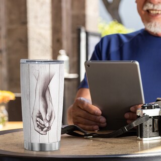 Foto 6 | Foto 6 | Taza De Viaje Oasisdream Vaso De Acero Inoxidable 600 Ml Con Tapa - Venta Internacional.