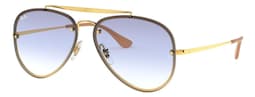 Lentes De Sol Ray Ban Blaze Aviator Rb3584n 00119 61-13