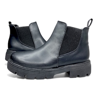 Foto 7 | Foto 7 | Botín Chelsea Negro para Niña