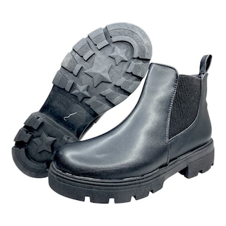 Foto 8 | Foto 8 | Botín Chelsea Negro para Niña