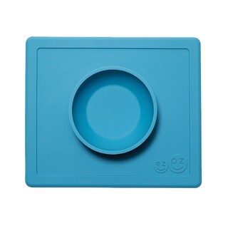 Foto 4 | Foto 4 | Cuenco de Silicona con Ventosa Ezpz Happy Bowl Azul + 24 Meses - Venta Internacional