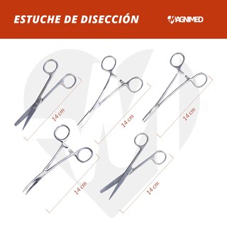 Foto 6 | Foto 6 | Equipo de Disección Quirúrgico Magnimed de Acero Inoxidable